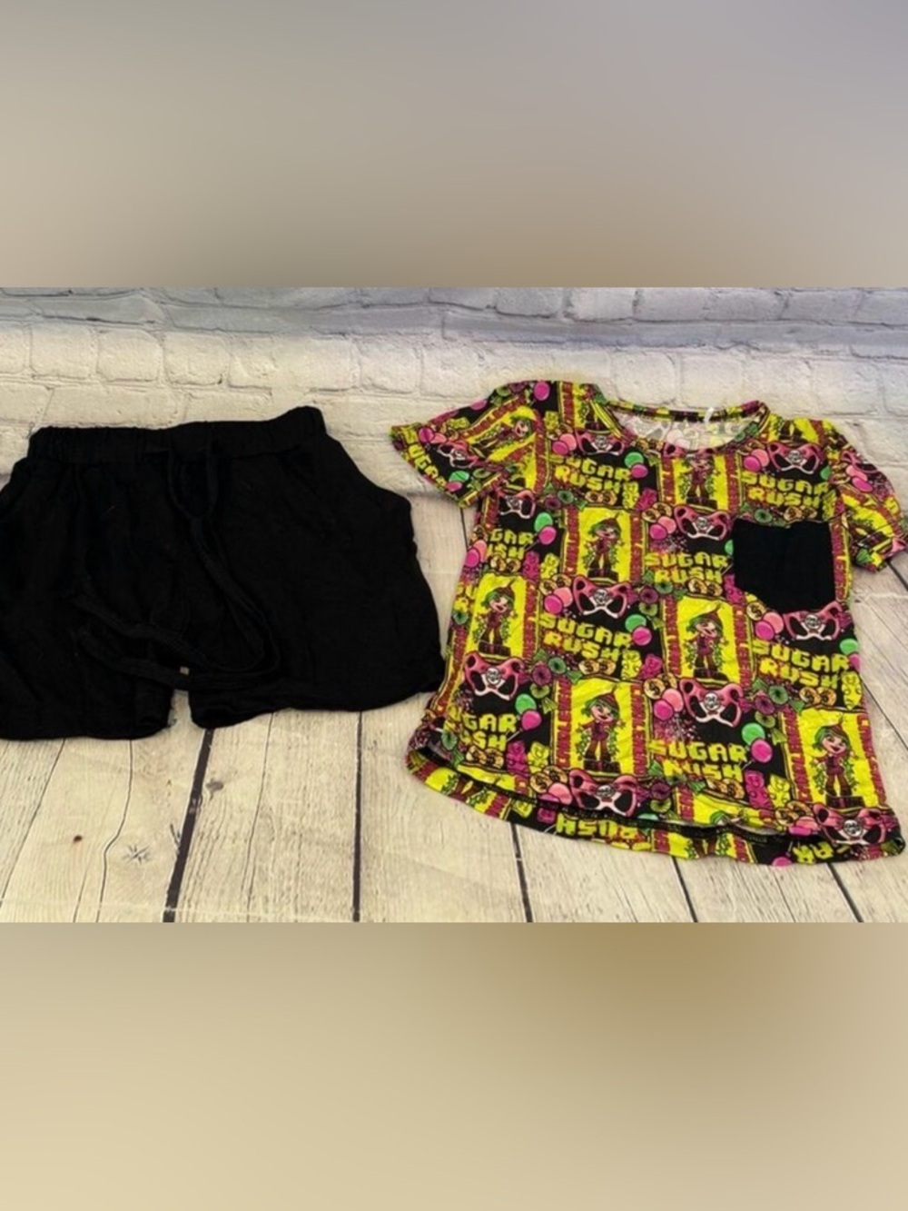 Bamboo Buddies Sugar Rush Wreck it Ralph Inspired Bamboo Daywear Set